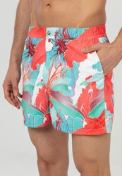 Just Like You Badeshorts Rosa/Rot/Dunkelrot/Mischfarben