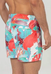 Just Like You Badeshorts Rosa/Rot/Dunkelrot/Mischfarben