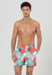 Just Like You Badeshorts Rosa/Rot/Dunkelrot/Mischfarben