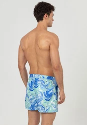 Just Like You Badeshorts Blau/Türkis