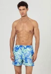Just Like You Badeshorts Blau/Türkis