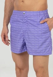 Just Like You Badeshorts Lila/Dunkelblau