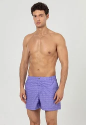 Just Like You Badeshorts Lila/Dunkelblau