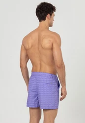 Just Like You Badeshorts Lila/Dunkelblau