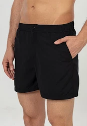 Just Like You Badeshorts Schwarz/Dunkelblau/Grau