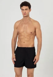Just Like You Badeshorts Schwarz/Dunkelblau/Grau