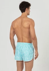 Just Like You Badeshorts Blau/Hellblau