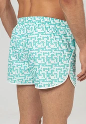 Just Like You Badeshorts Blau/Hellblau