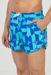 Just Like You Badeshorts Blau/Hellblau