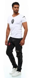Bequeme Jeans im stylischen Military-Look