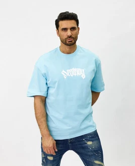 Denim House T-Shirt Oversized mit Rückenprint Denim House T-Shirt Oversized mit Rückenprint