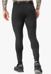 TAPOUT TRAINING LEGGING Schwarz/Dunkelgrau/Grün