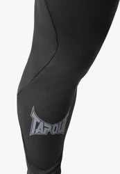 TAPOUT TRAINING LEGGING Schwarz/Dunkelgrau/Grün