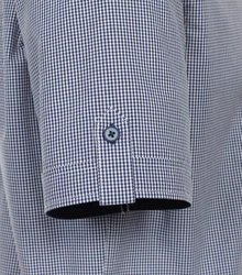 Redmond Kurzarmhemd Comfort Fit Dunkelblau/Grau/Blau/Hellblau