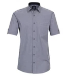 Redmond Kurzarmhemd Comfort Fit Dunkelblau/Grau/Blau/Hellblau