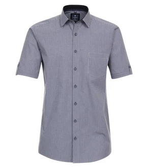 Redmond Kurzarmhemd Comfort Fit Dunkelblau/Grau/Blau/Hellblau
