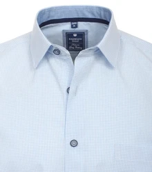 Redmond Kurzarmhemd Comfort Fit kariert