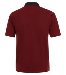Redmond Poloshirt uni nah Bordeaux/Dunkelrot/Rot