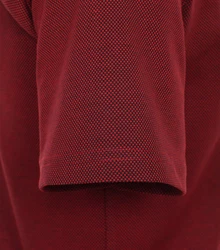Redmond Poloshirt uni nah Bordeaux/Dunkelrot/Rot