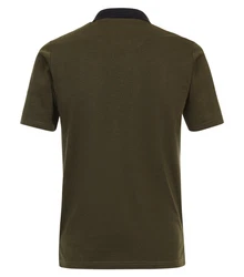 Redmond Poloshirt uni nah Dunkelgrün/Khaki