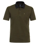 Redmond Poloshirt uni nah Dunkelgrün/Khaki