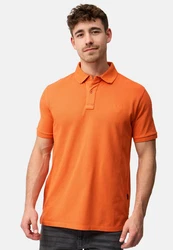 Indicode Poloshirt INJorah Orange/Gelb