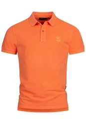 Indicode Poloshirt INJorah Orange/Gelb