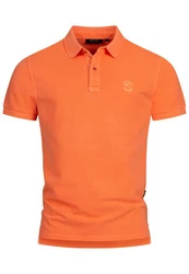 Indicode Poloshirt INJorah Orange/Gelb