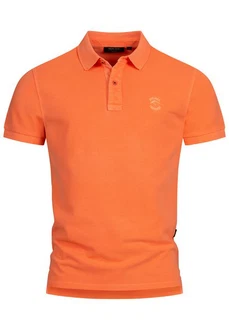 Indicode Poloshirt INJorah Orange/Gelb