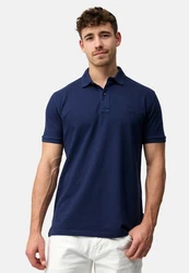 Indicode Poloshirt INJorah Dunkelblau/Blau