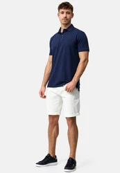 Indicode Poloshirt INJorah Dunkelblau/Blau