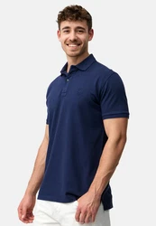 Indicode Poloshirt INJorah Dunkelblau/Blau