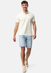 Indicode Poloshirt INJorah Khaki/Beige/Weiß/Creme