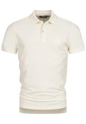 Indicode Poloshirt INJorah Khaki/Beige/Weiß/Creme