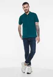 STREET ONE MEN Poloshirt Unifarbe