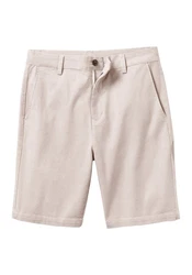 John Devin Chinoshorts Regular-Fit Oxford Shorts Khaki/Beige/Braun