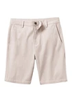 John Devin Chinoshorts Regular-Fit Oxford Shorts Khaki/Beige/Braun