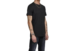 Jack & Jones T-Shirt JACBASIC CREW NECK TEE Schwarz