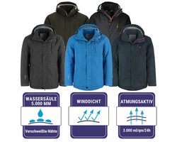 Blue Wave Funktionsjacke Chris Blau