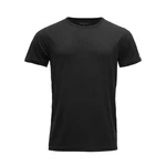 Devold Kurzarmshirt Jakta Merino 200 T-shirt Herren Schwarz/Dunkelgrau/Grau