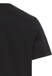 camel active T-Shirt Schwarz/Mischfarben/Grau