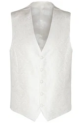 Digel Anzugweste Lambert Weiß/Creme