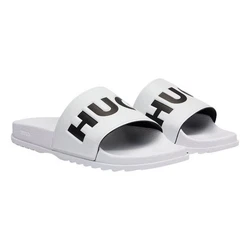 HUGO Match it Slid rblg Badepantolette Weiß