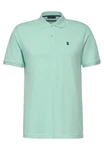 STREET ONE MEN Poloshirt Grün/Hellgrün/Türkis/Hellblau