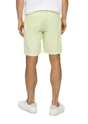 s.Oliver Bermudas Chino-Shorts im Relaxed Fit Weiß/Hellgrün/Creme/Grün