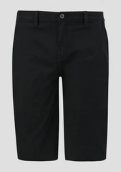 s.Oliver Bermuda-Hose Relaxed Fit Schwarz