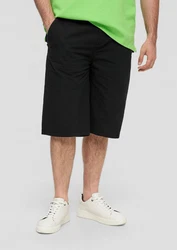s.Oliver Bermuda-Hose Relaxed Fit Schwarz