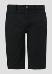 s.Oliver Bermuda-Hose Relaxed Fit Schwarz