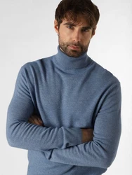 Andrew James Strickpullover Blau/Hellblau/Dunkelblau/Grau