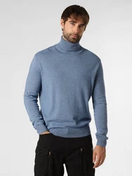 Andrew James Strickpullover Blau/Hellblau/Dunkelblau/Grau